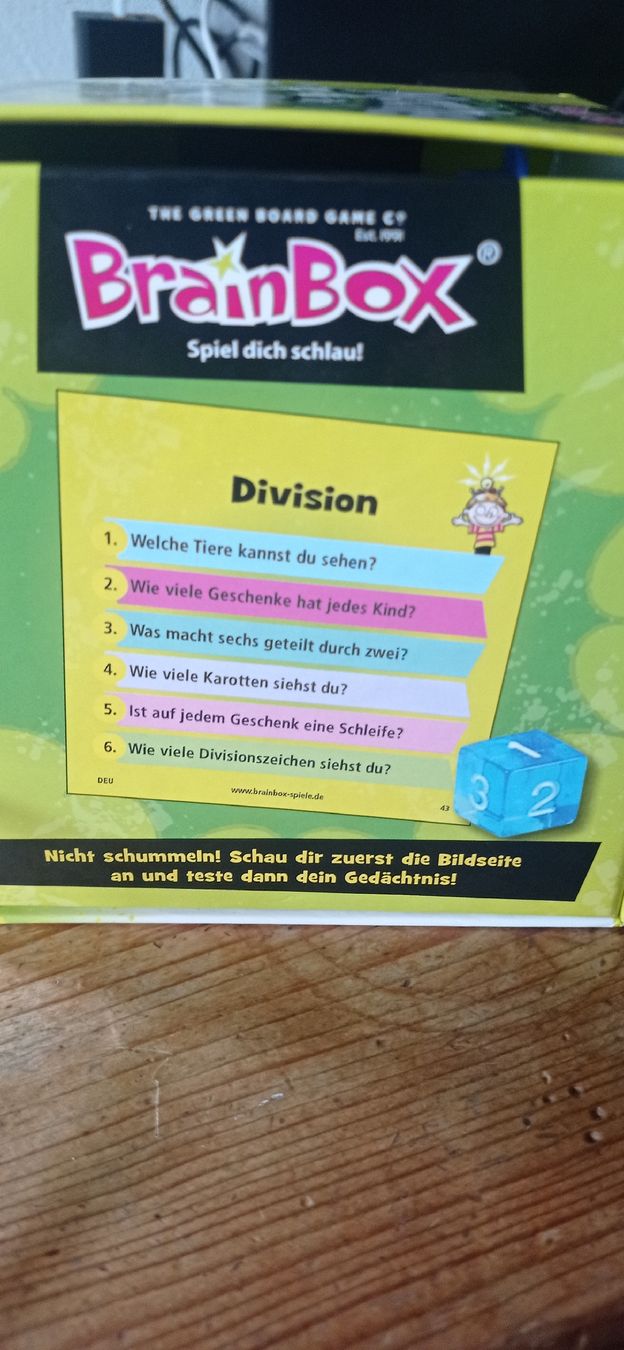 Giochi: Brainbox Mathe für Kids – Usato da Maienfeld venduto da Alpenblume12 1