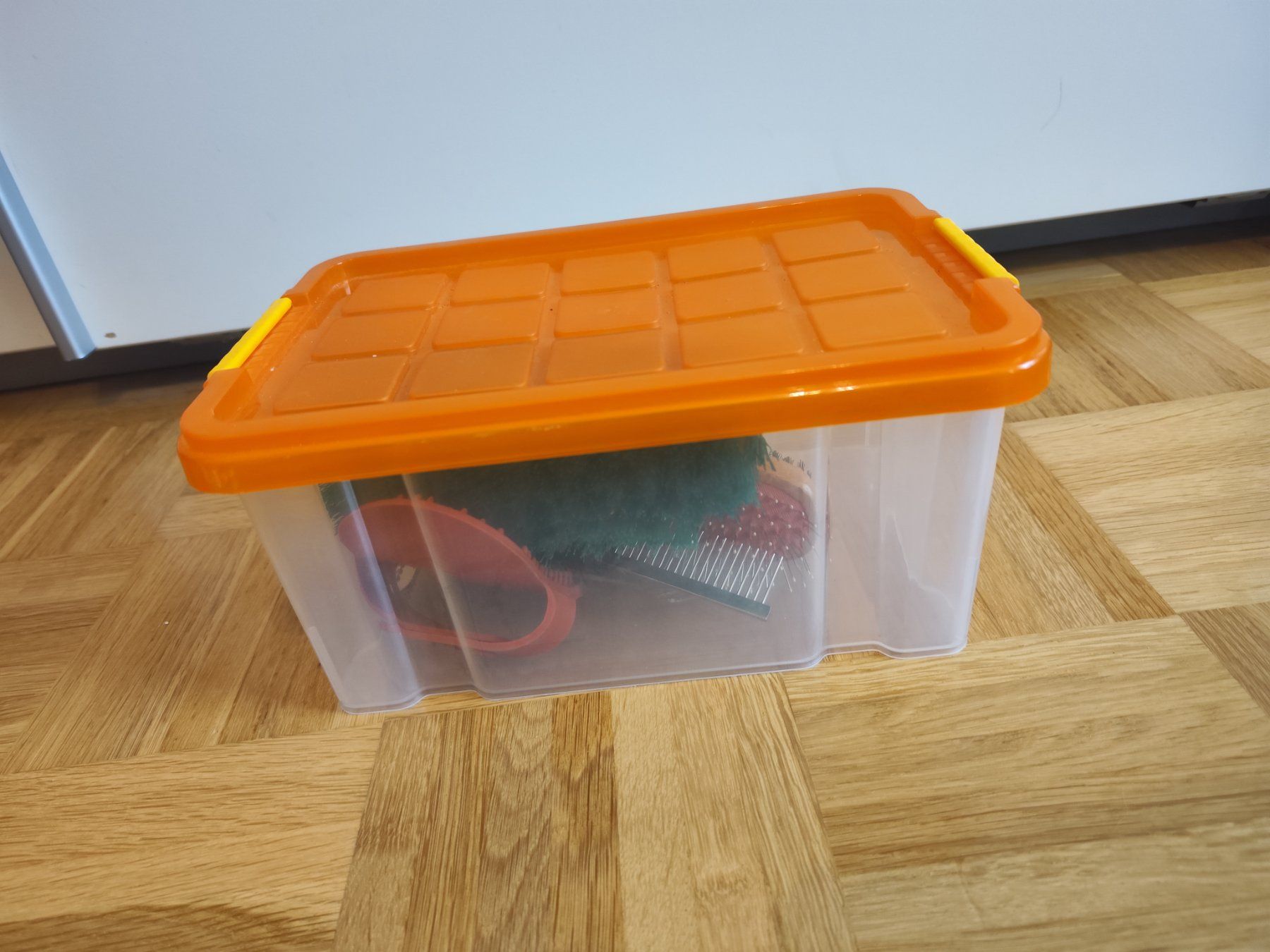 Contenitori & Simili: Tierpflege Set mit Aufbewahrungsbox – Nuovo (secondo la descrizione) da Reinach BL venduto da chilller92