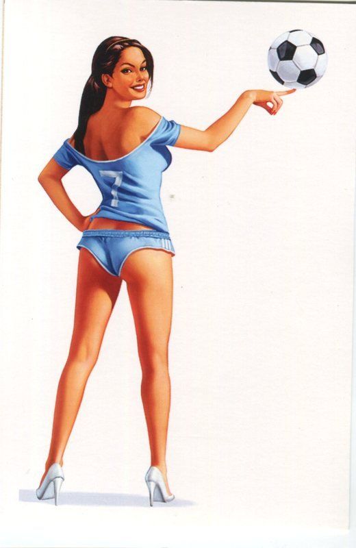 Cartes postales: Postkarte "Pin-up". – Neuf avec emballage d'origine à Basel par Butsch5