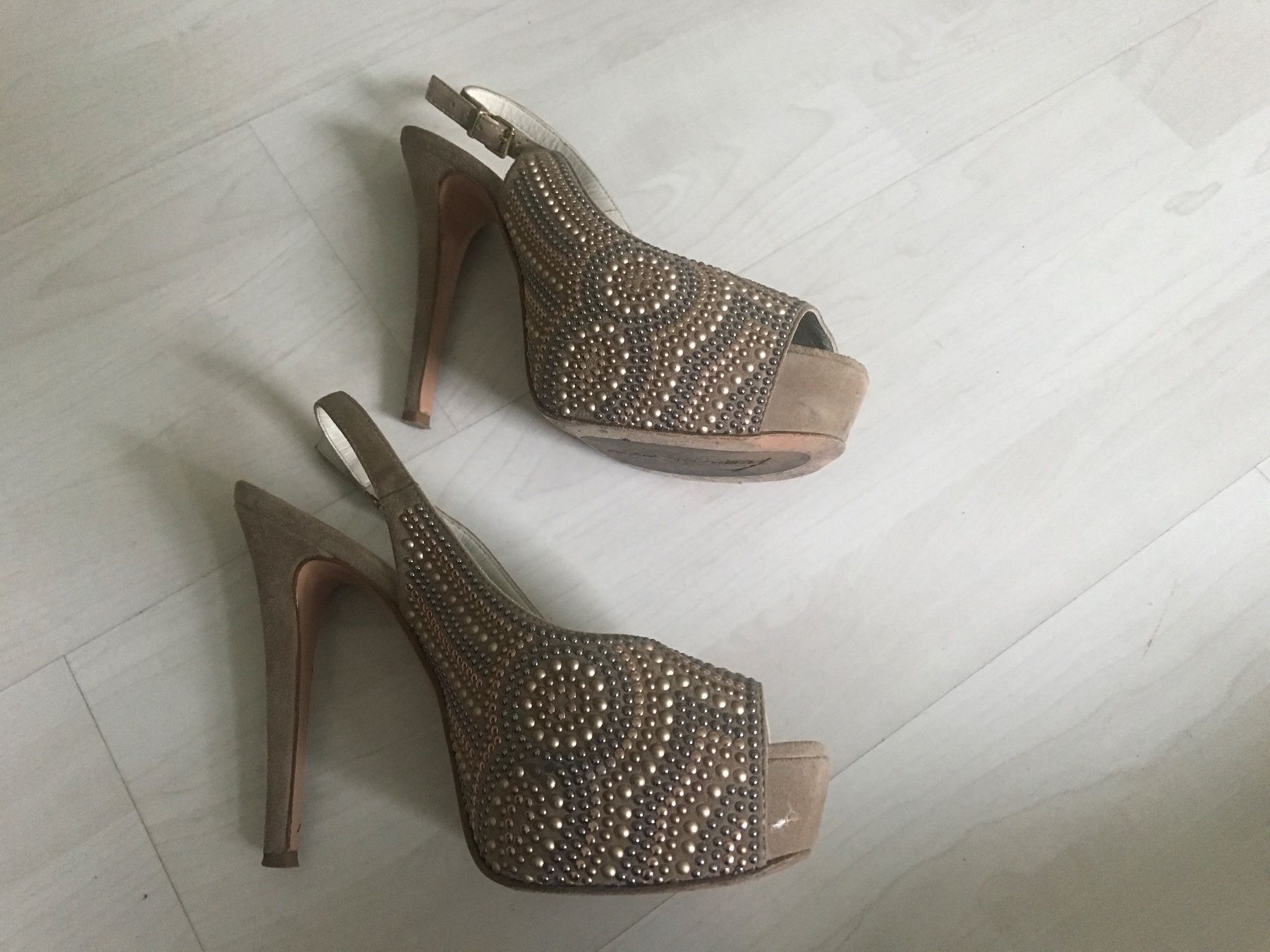 Walder Damenschuhe: High heels Sling-Pumps, Gr. 37 von Walder Shoes – Gebraucht aus Bremgarten AG von Belana0 2