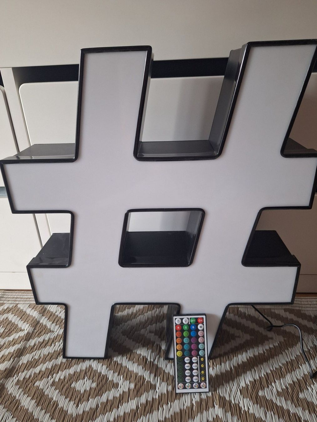 Tutte le decorazioni: Hashtag #  Symbol LED – Usato da Gossau ZH venduto da and_vc22 1