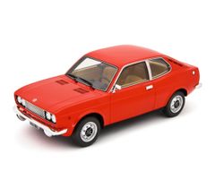 Fiat 128 Coupe 1972 rot 1:18 Modellauto limitiert NEU