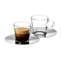 Nespresso View Espresso Tassen, 2er Set mit Untertasse☕