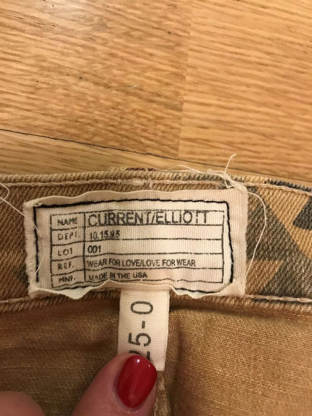 Jeans: CURRENT ELLIOTT Jeans Gr 25 – Usato da Ebmatingen venduto da dartim 4