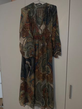 Zara Women Print dress size S Boho Style