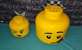 Witzige Lego Boxen "Heads"