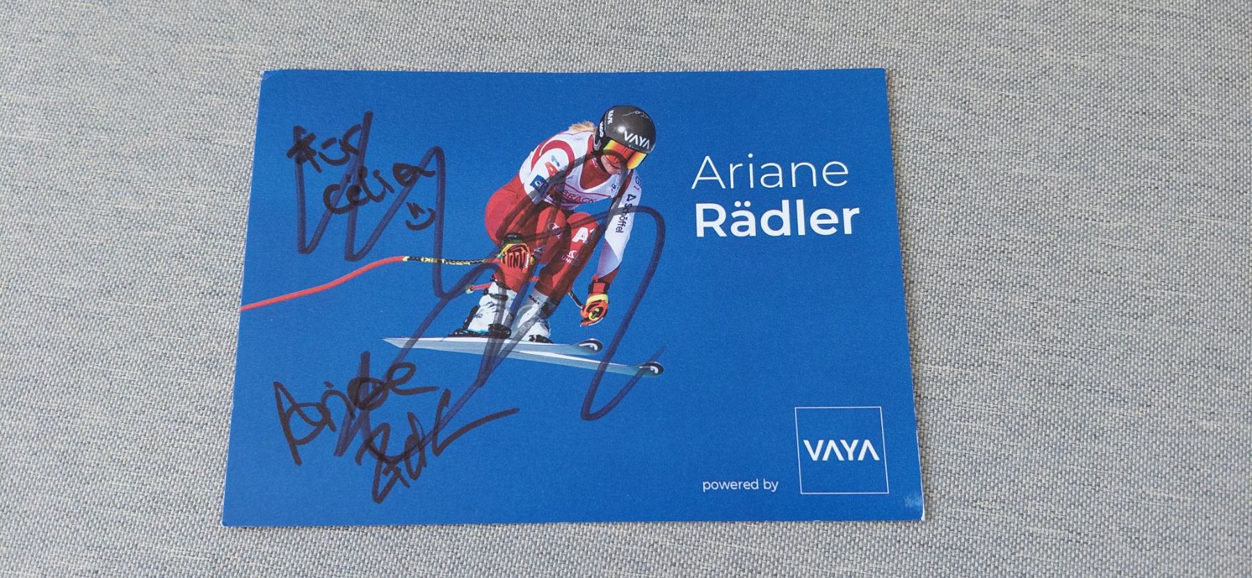 Autogramme: Autogrammkarte Ariane Rädler – Gebraucht aus Schmerikon von Olympia04