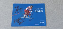 Autogrammkarte Ariane Rädler