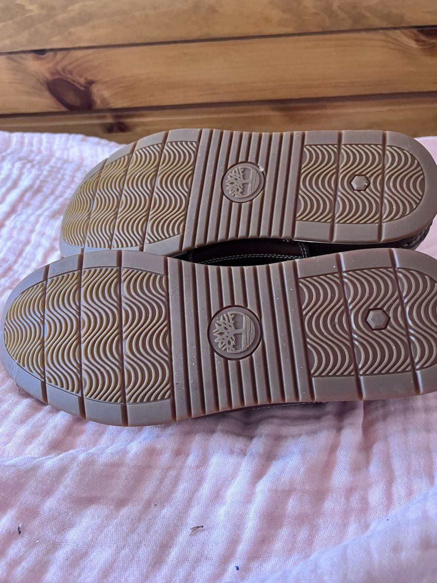 Timberland Scarpe da uomo: Timberland Bootsschuhe braun Grösse 45 Leder Herren – Usato da Unterterzen venduto da syllalex 2
