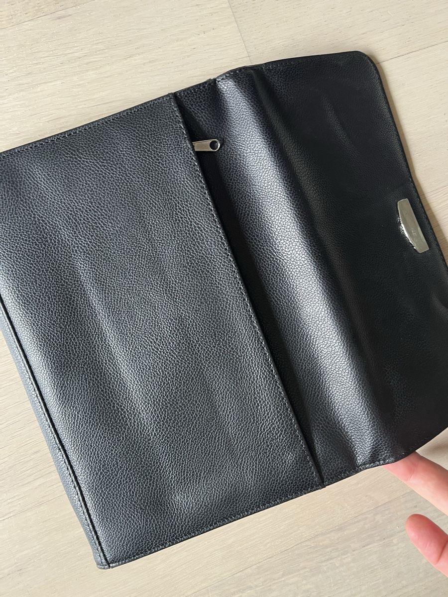 Borse: Stylish Black Deri Mode Clutch – Usato da Basel venduto da Rohan_007 3