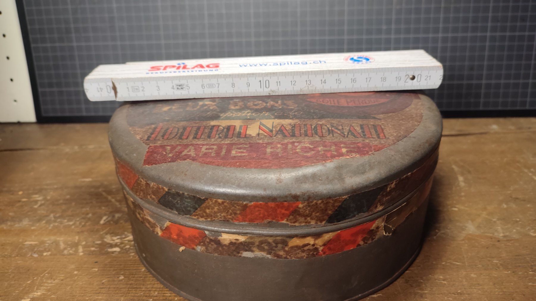Barattoli: Wunderschöne seltene  antike Blechdose – Usato da Gelterkinden venduto da MYSTOREFORYOU4460 5