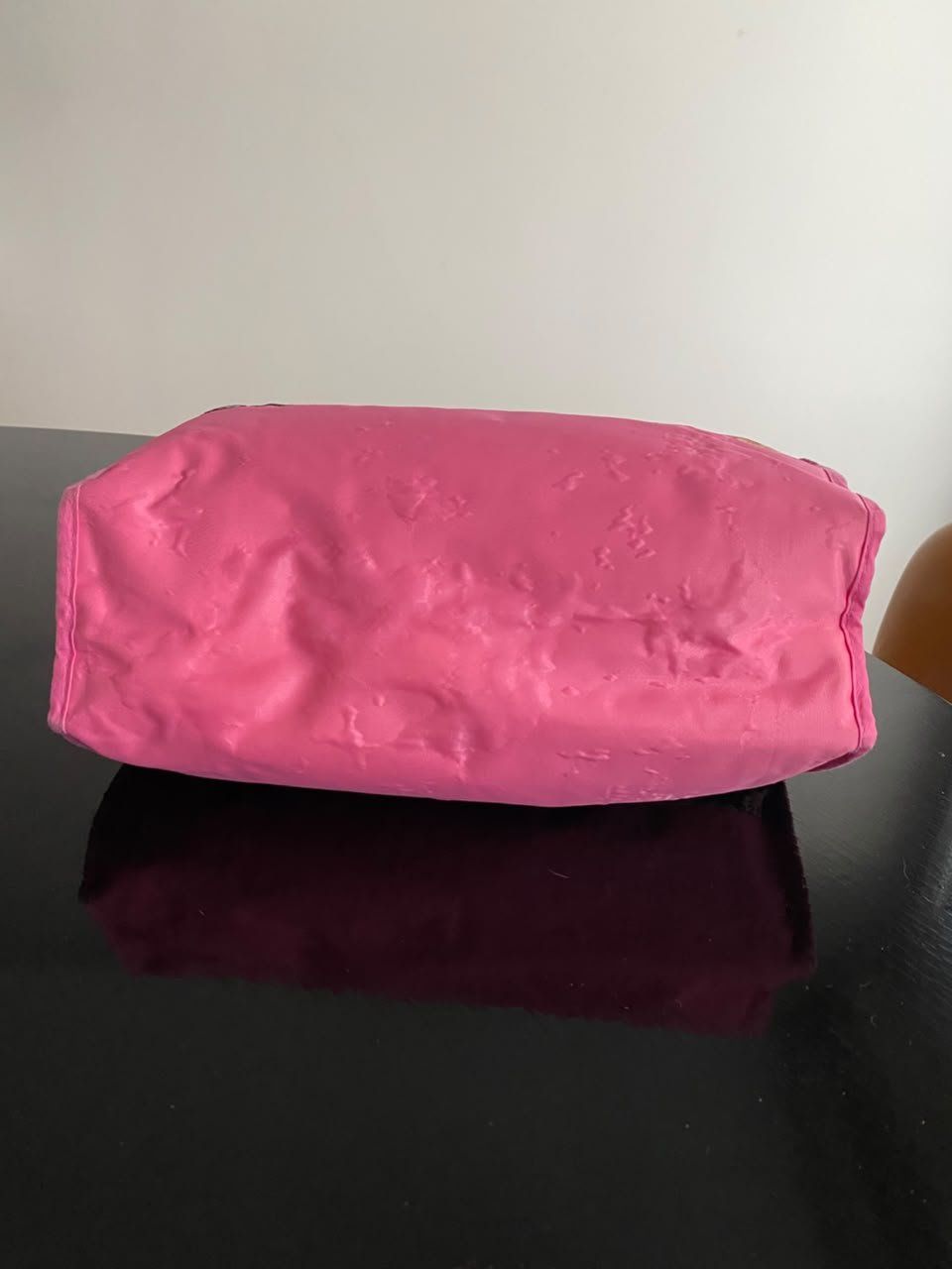Taschen für Damen: Kosmetiktasche Blumenmuster pink Stoff – Gebraucht aus Zumikon von pat_m55d 5