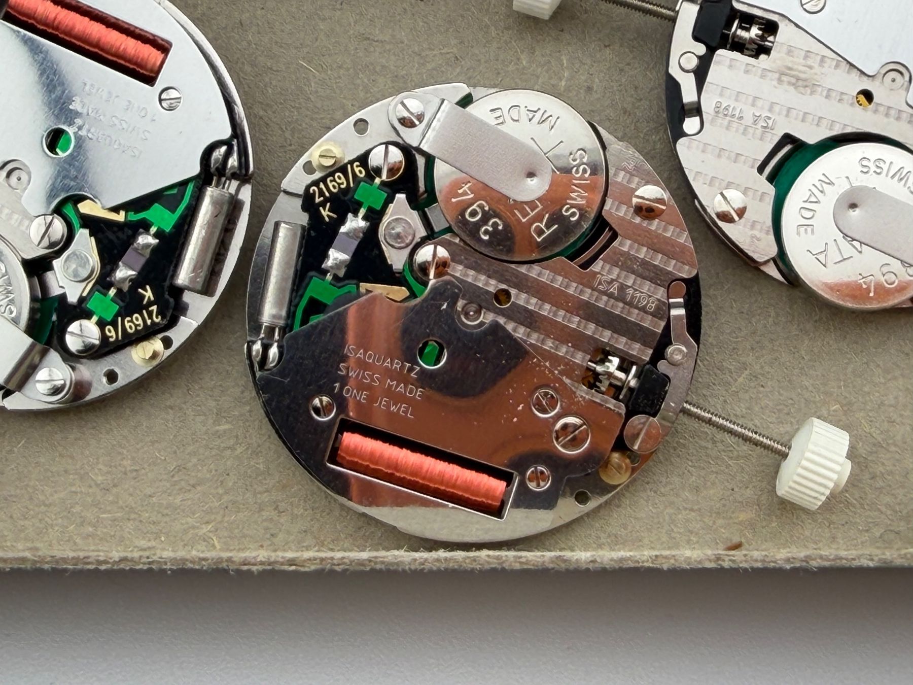 Uhren: Lot de 5 mouvements ISA 1198 – Defekt aus Biel/Bienne von MrP_WatchesBiel 2