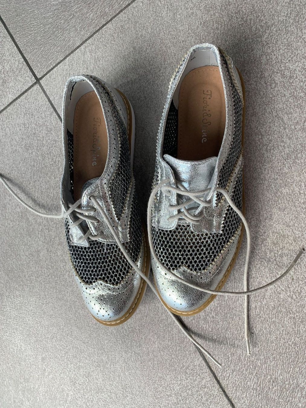 Scarpe da donna: Damen silber FIORI E SPINE gr. 36 – Nuovo (secondo la descrizione) da Arbedo venduto da nadia1973 1