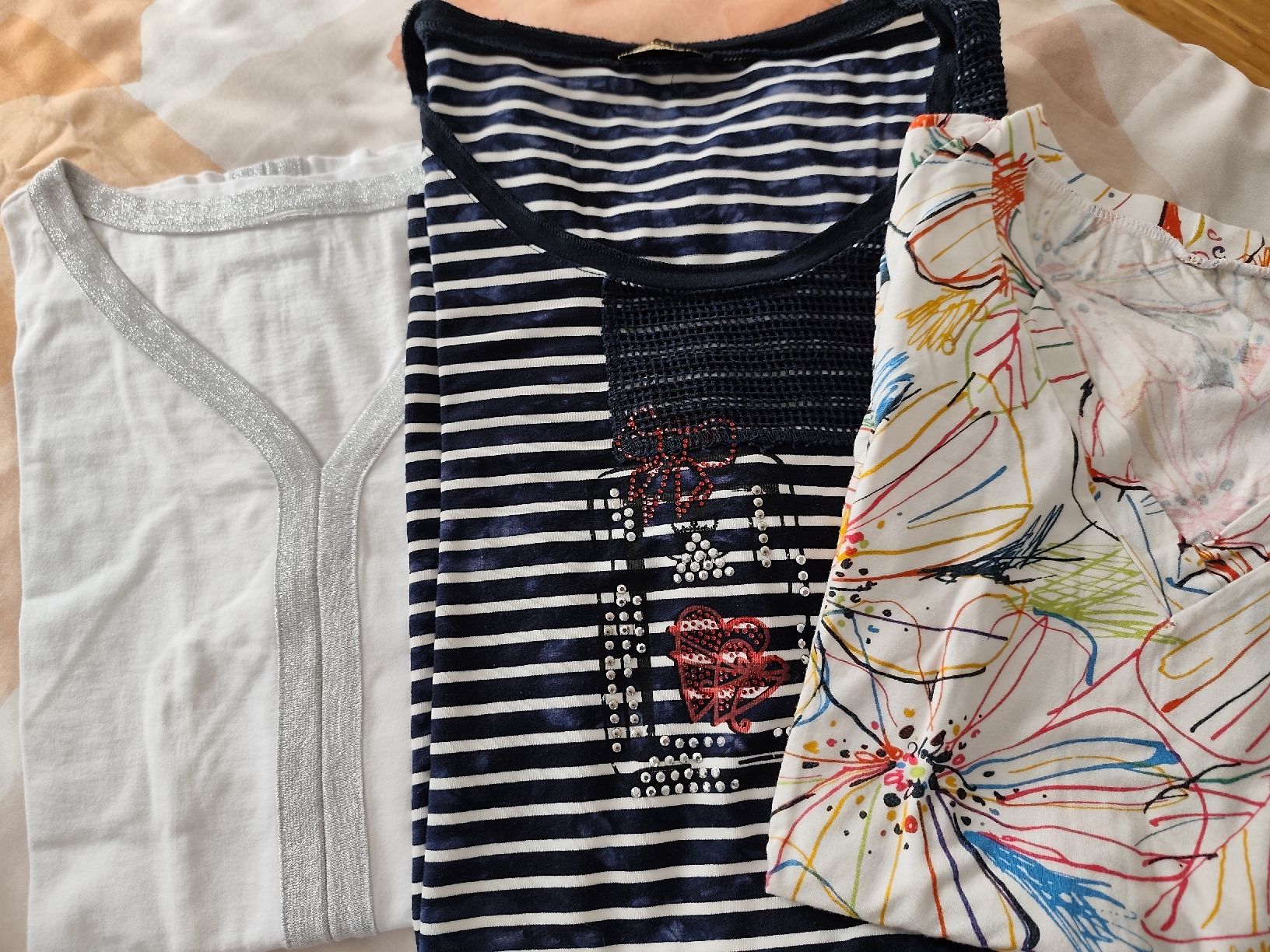 Lotti di vestiti: 3 tolle Kurzarm -Shirts gr. 48/50 – Usato da Glarus venduto da Tutticolori55