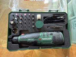Parkside Akku-Schleifer-Set mit Zubehör