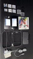 Nintendo 3DS schwarz mit 6 Spielen(Pokemon Silber & Diamant)