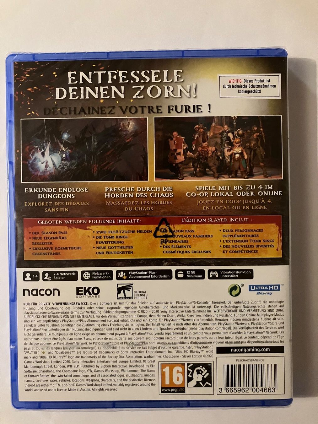 Sony Giochi: Warhammer Chaosbane – PS5 – Nuovo e nell'imballaggio originale da Ecublens VD venduto da Lenordique 1