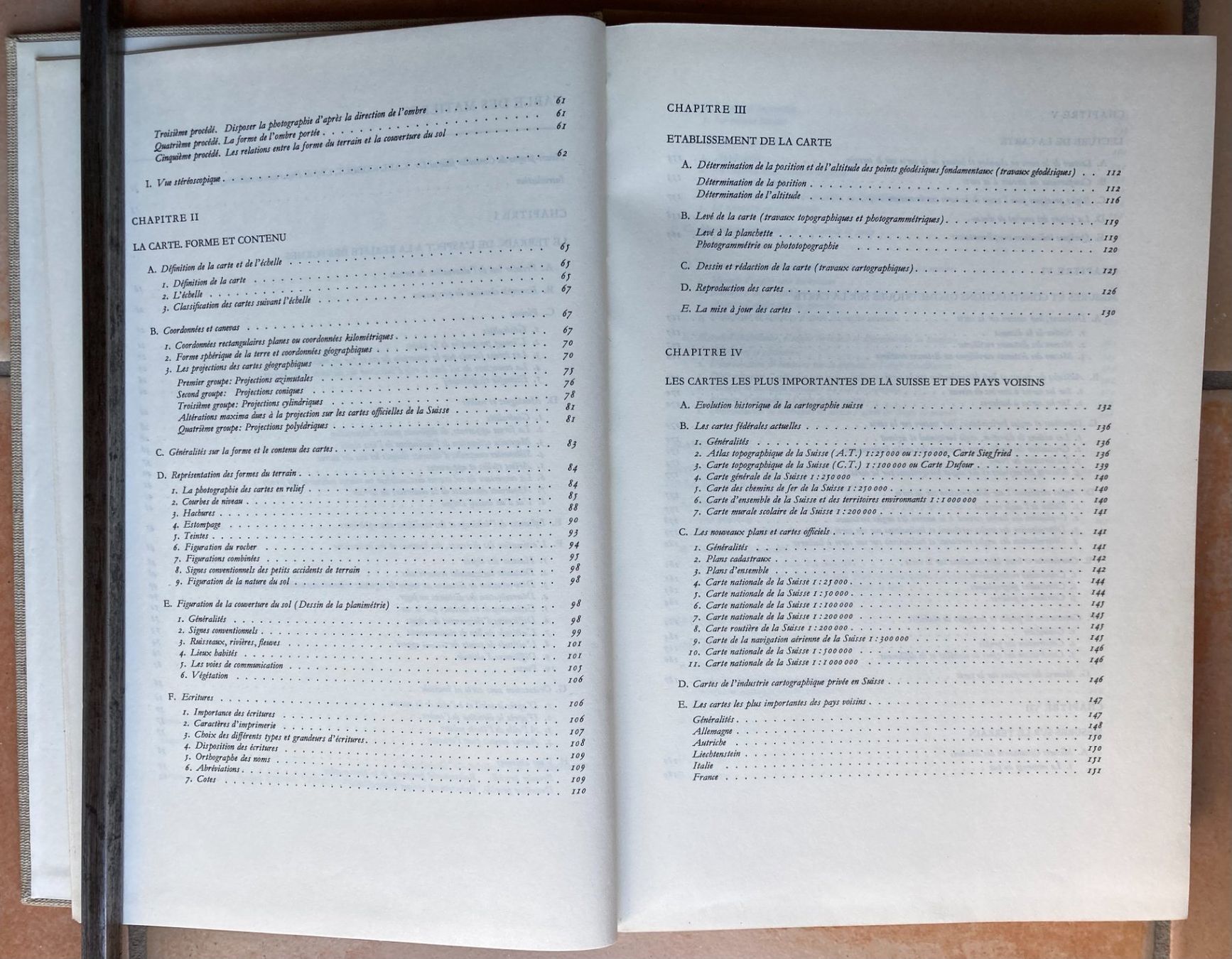 Landkarten & Atlanten: Terrain et Carte - Edouard Imhof – Gebraucht aus Versoix von HELVETICA_1 2
