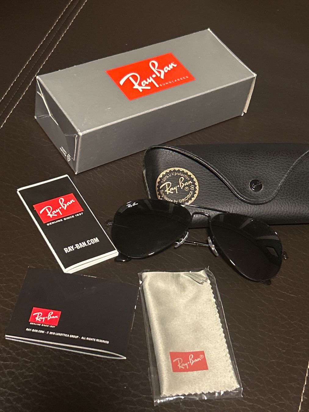 Ray-Ban Brillen & Gläser: Ray-Ban Aviator Large Metall Black – Neu (gemäss Beschreibung) aus Neftenbach von yuk2026 1