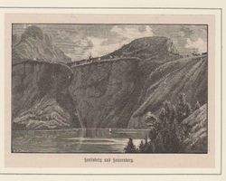 Seelisberg + Sonnenberg  UR   :   altes Bild (Xylographie ?)