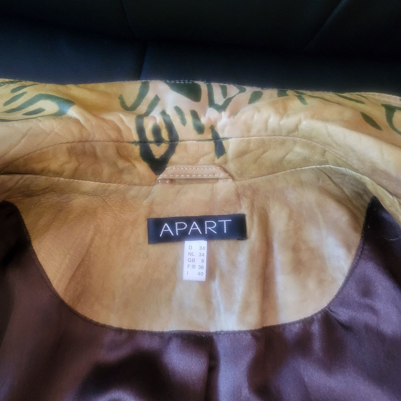 Giacche: Veste en cuir Apart. Taille 34. – Usato da Neuchâtel venduto da wikit 2