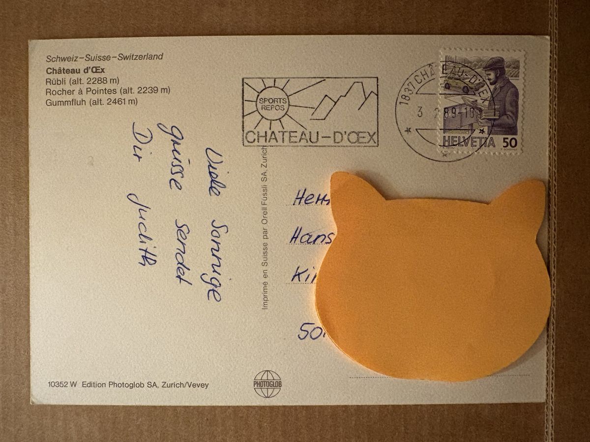 Cartoline postali: AK von Château d' Oex – Usato da Rümlang venduto da Kartenpost1 1