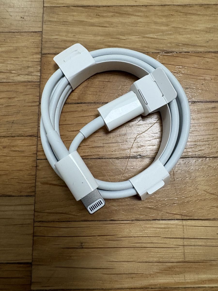 Apple Cavi: APPLE USB Kabel, USB-C, Lightning, Weiss – Nuovo (secondo la descrizione) da Zug venduto da zors00 1
