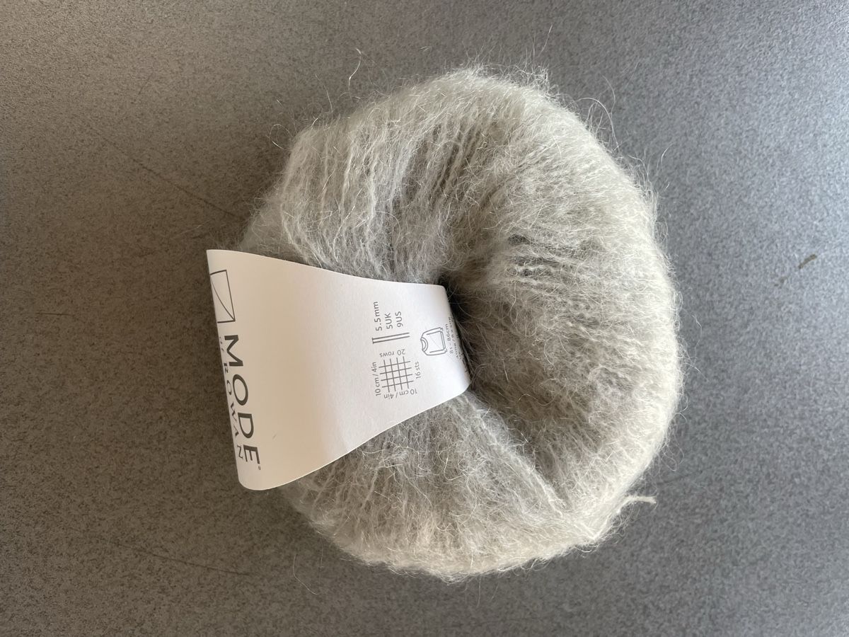 Lana: Rowan Mohair Soft Wolle 8 Knäuel Hellgrau Neu – Nuovo e nell'imballaggio originale da Lenzerheide/Lai venduto da ale_57ys 2