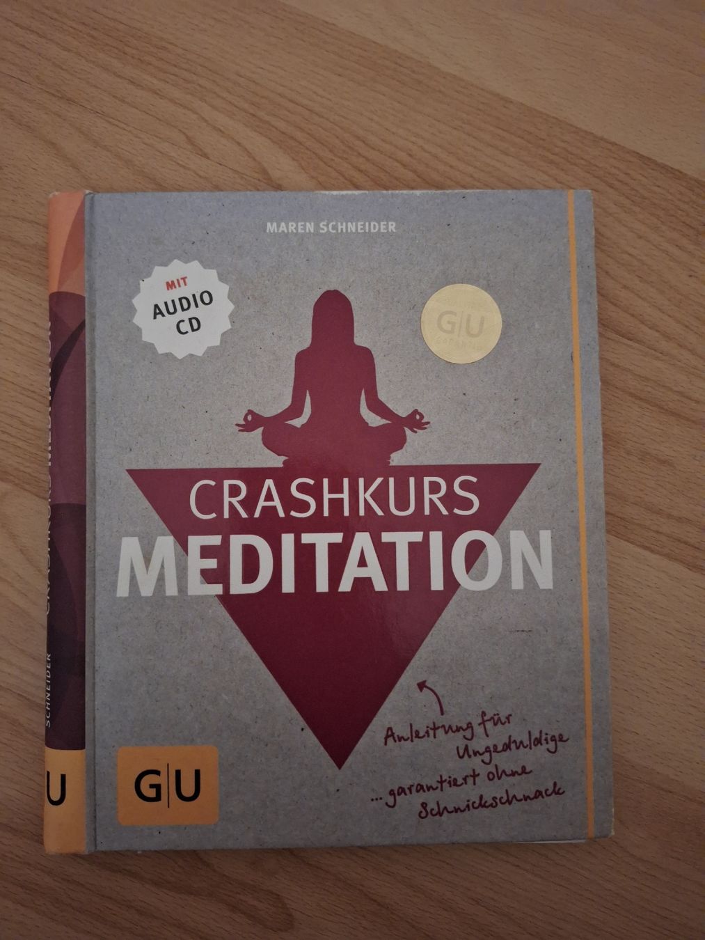 Bücher: Crashkurs Meditation, Buch mit Audio-CD, GU – Gebraucht aus Kreuzlingen von ng3
