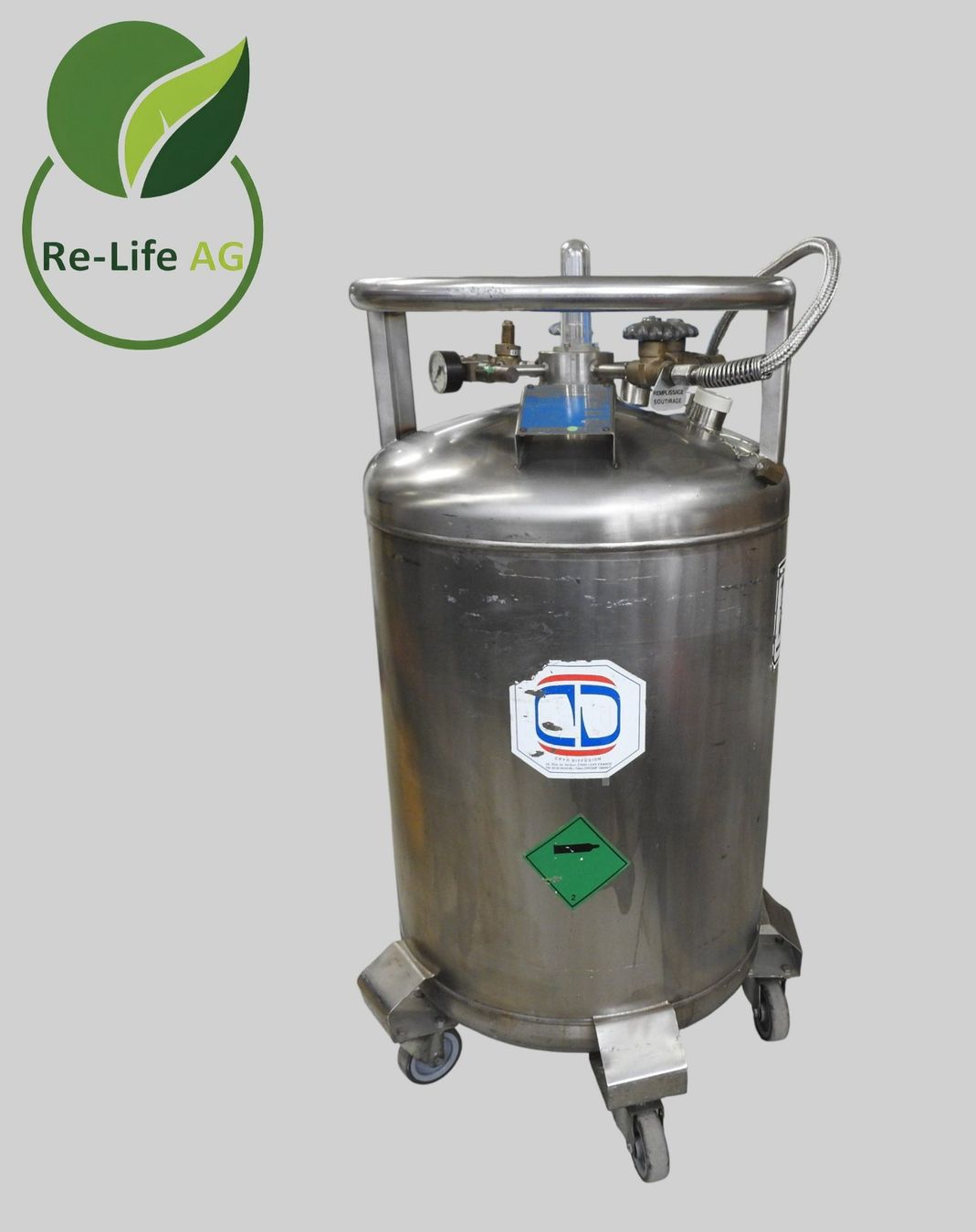 Accessori per altri veicoli: Cryo Diffusion RBP 120 VLN Liquid Nitrogen Tank – Difettoso da Reinach BL venduto da Re-LifeAG_Labor 1