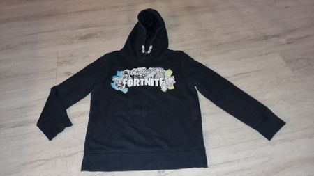 Fortnite Kapuzenpullover Gr 134/140 schwarz