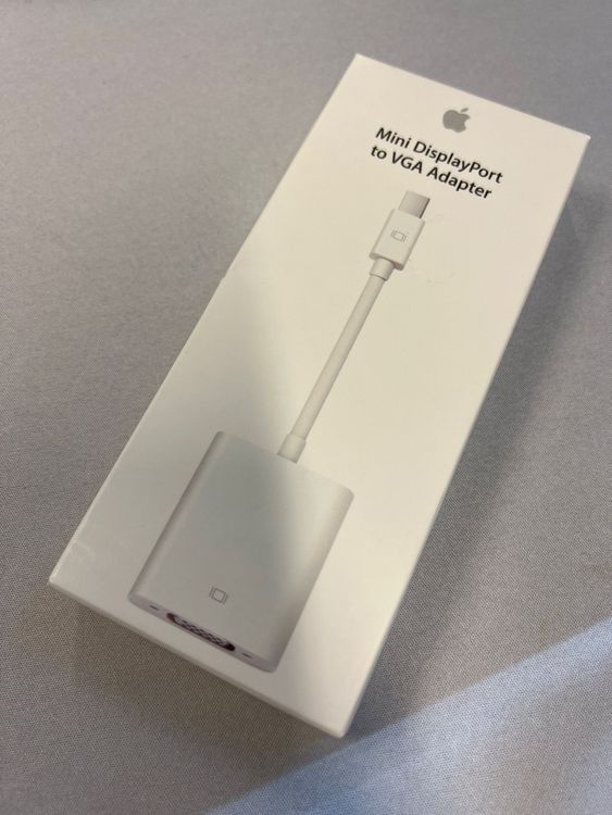 Apple Lecteurs & Adaptateurs: APPLE Mini DisplayPort to VGA Adapter – Neuf avec emballage d'origine à Grüningen par Fox007