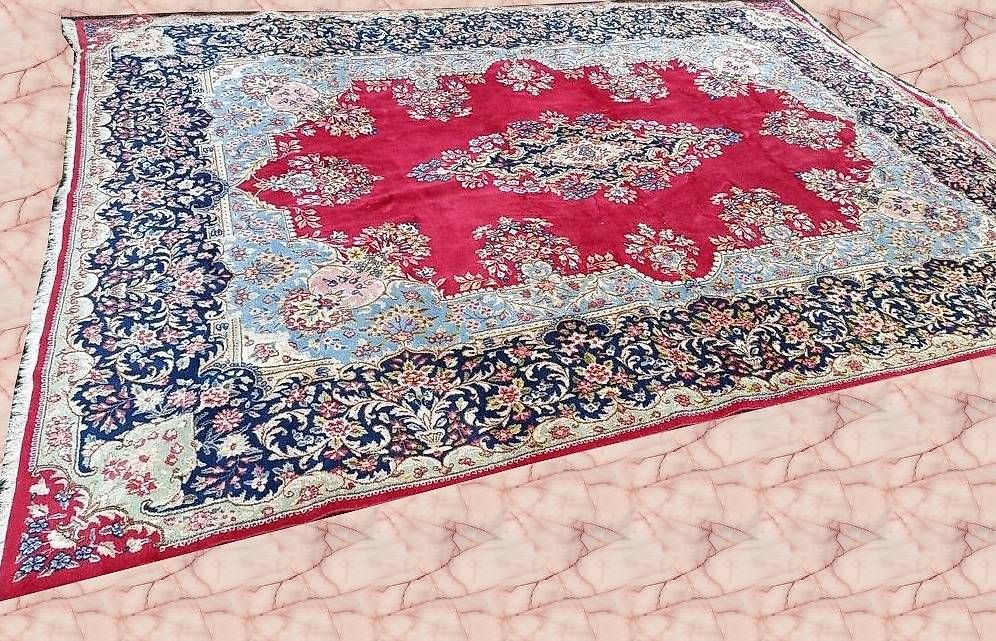Teppiche: Handgeknüpfter Kirman Persien Teppich - Iran Masse:370x260cm – Gebraucht aus Kriens von atlas2014 2