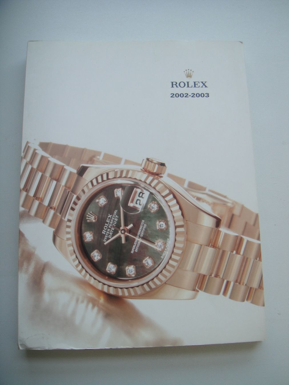 Rolex Documenti: Rolex Katalog / 2002-2003 – Usato da Biberist venduto da keine-ursache