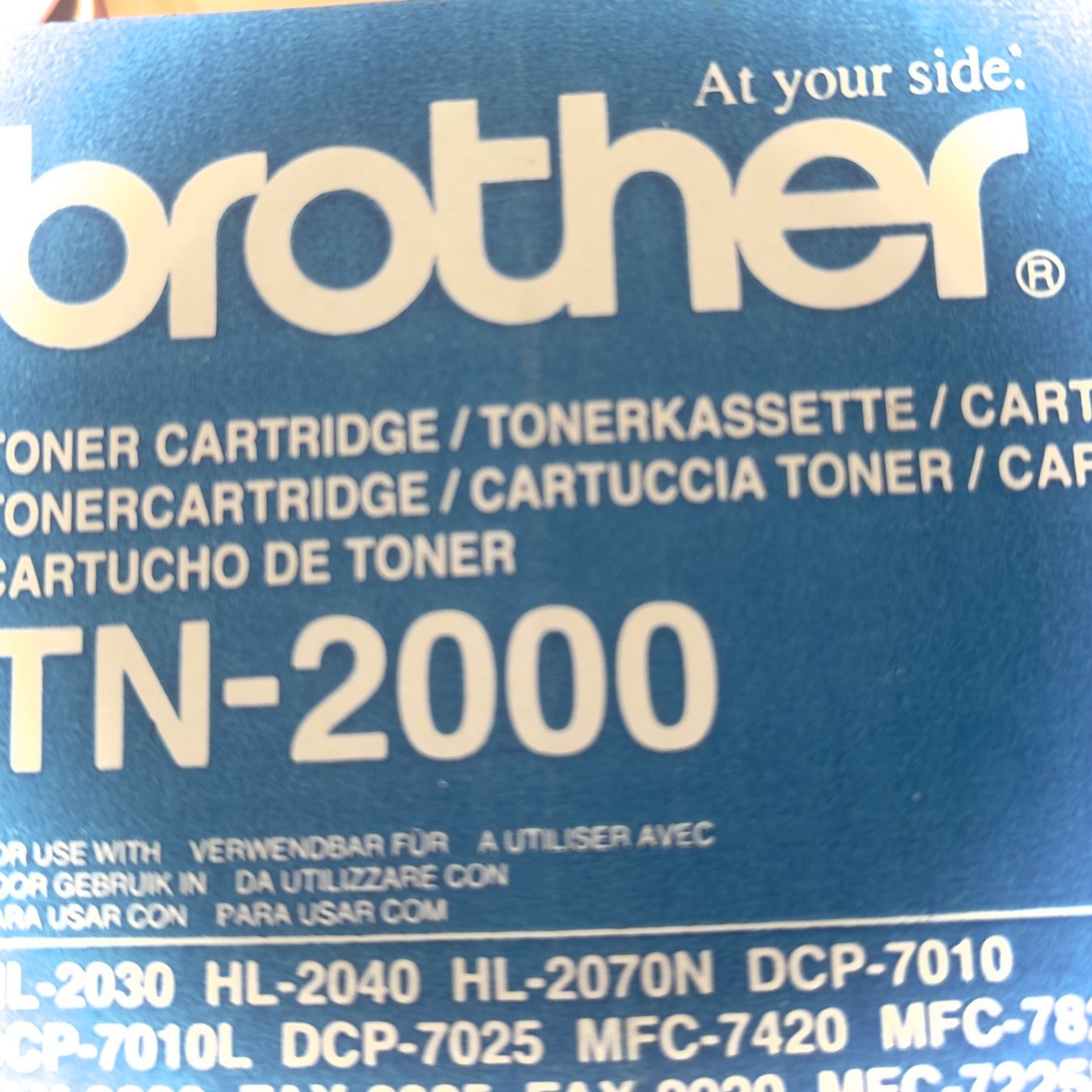 Brother Cartucce per stampanti & toner: Brother toner TN 2000 ORIGINAL – Nuovo (secondo la descrizione) da Wabern venduto da Sunlight777