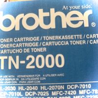 Brother toner TN 2000 ORIGINAL