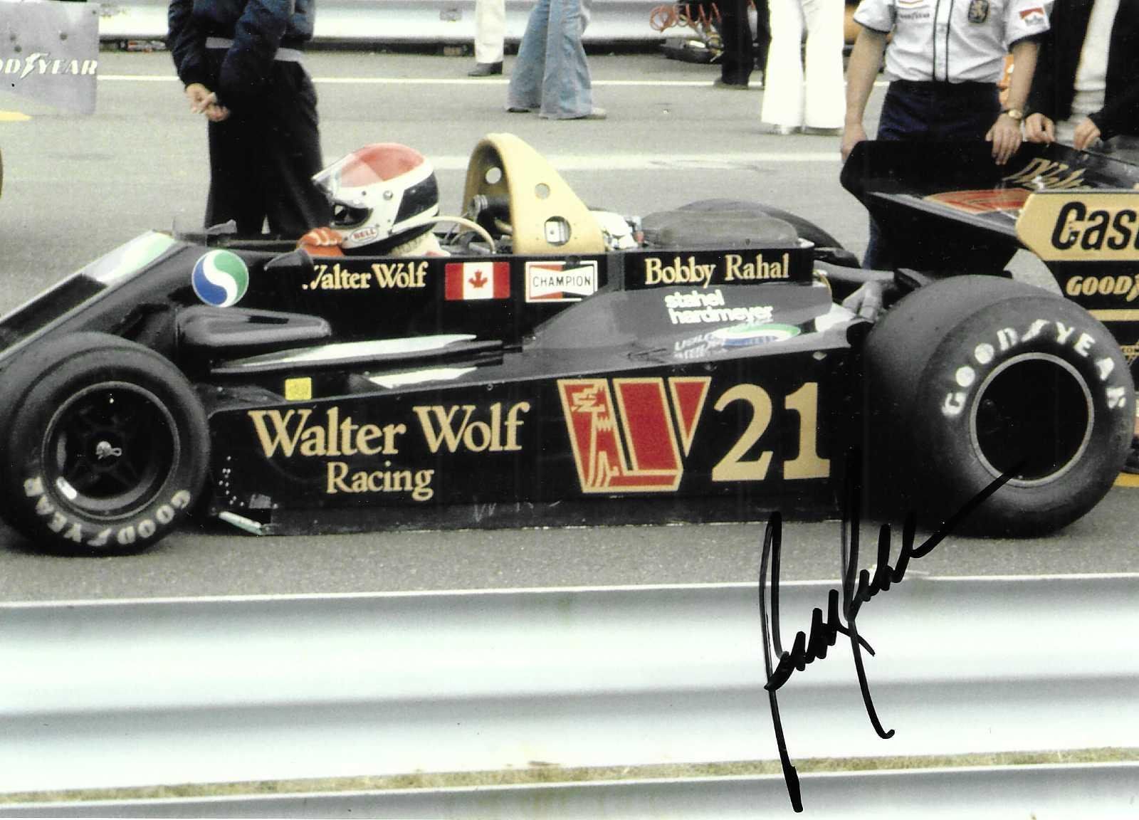 Autografi: Rahal Wolf 1978, original signiert! – Usato da Grünenmatt venduto da F1Racing-Switzerland