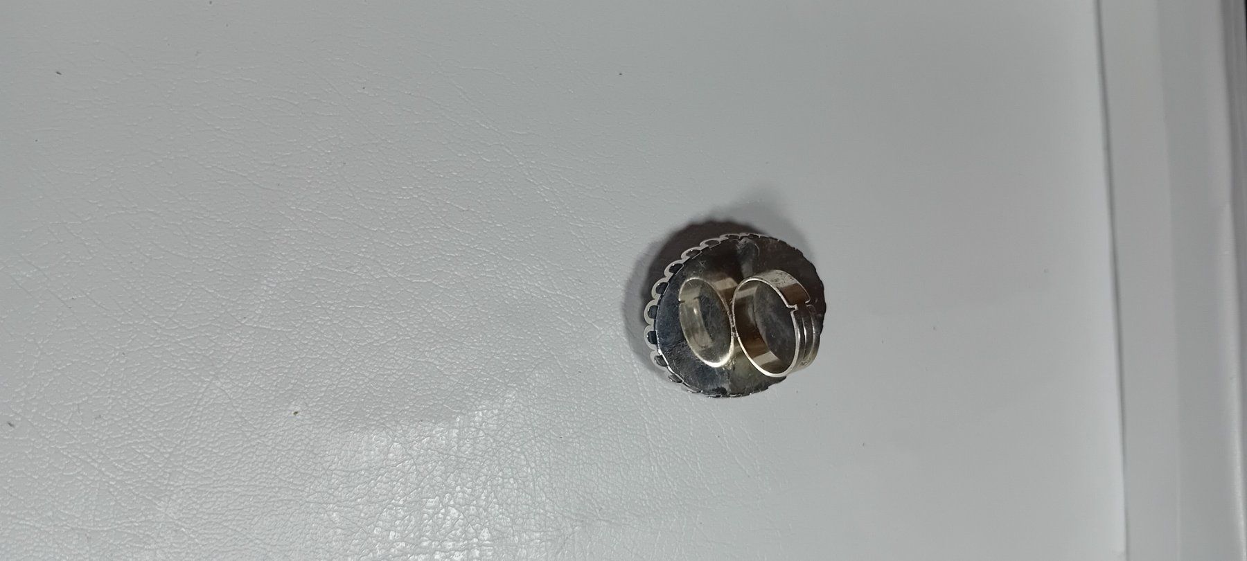 Anelli: ring antiksilber platered oval mit sodalit – Nuovo (secondo la descrizione) da Basel venduto da bij_5hqd 5