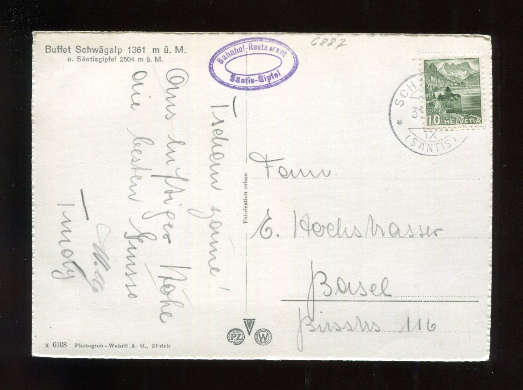 Cartes postales: Schwägalp, Schwebebahn – D'occasion à Aarau par Elmaar41 1