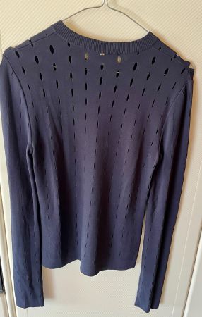 SPORTMAX, Pullover, blau