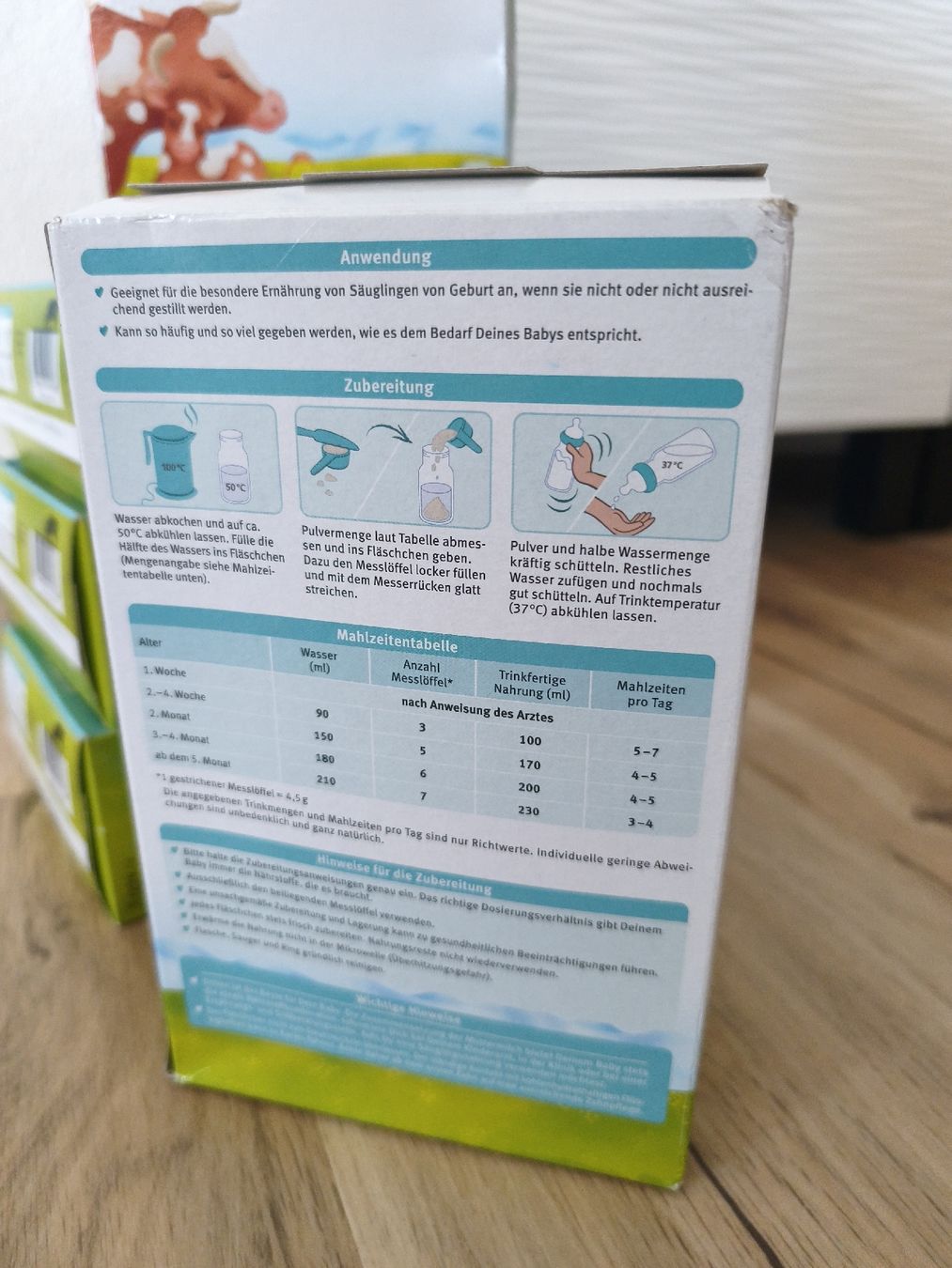 Lebensmittel & Spezialitäten: Holle Bio Anfangsmilch 1 Demeter 400g – Neu und originalverpackt aus Lengnau BE von Charlie_eco23 2