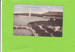 Genève-Le Jardin Anglais-La Rade-Jet d'Eau
