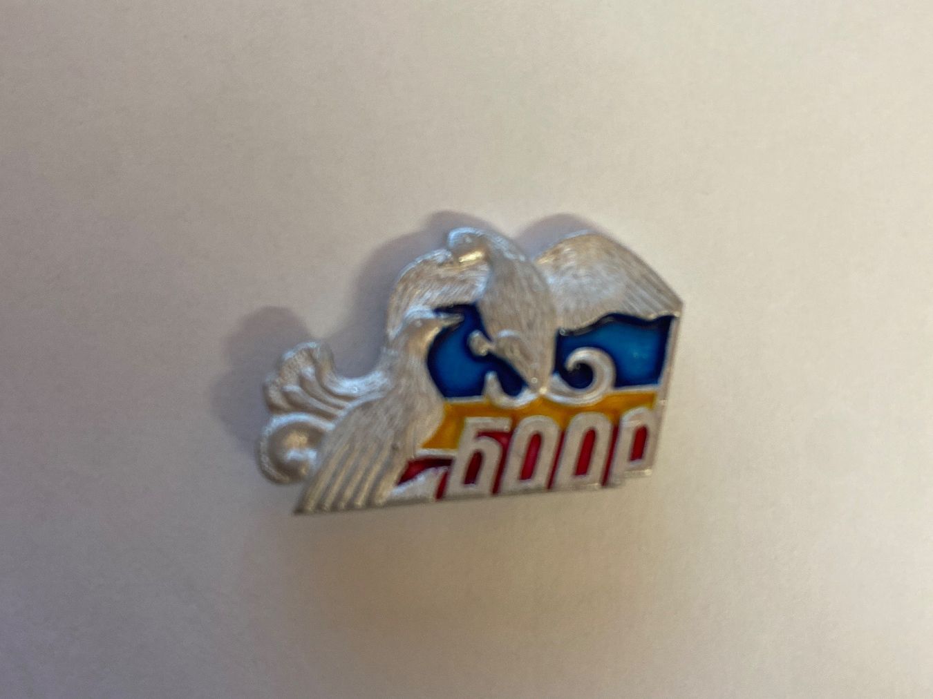 Spille & Fermagli: Badge "5000" avec aigles et montagnes – Usato da Le Brassus venduto da cinema13