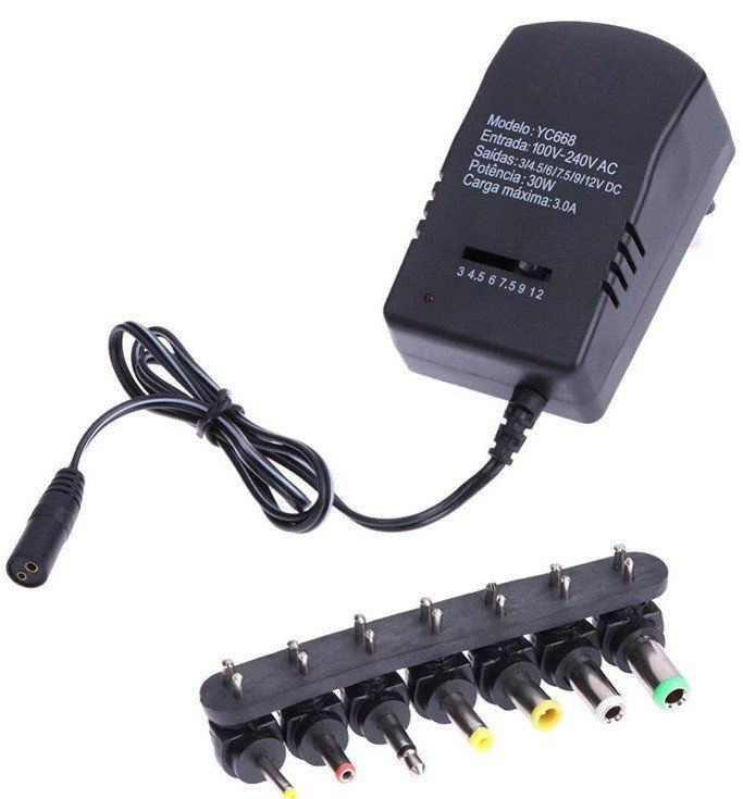 Unità & Adattatore: Multi-Stecker-Netzgerät von 3-12V / 3A mit 7 Adaptern – Nuovo e nell'imballaggio originale da St. Gallen venduto da schnaeppchen-preise 2