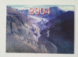 WWF Aletschgletscher Wechsel-Bild Postkarte 2004, Neuwertig