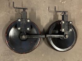 2 Roues acier vibroculteur / Külturegge