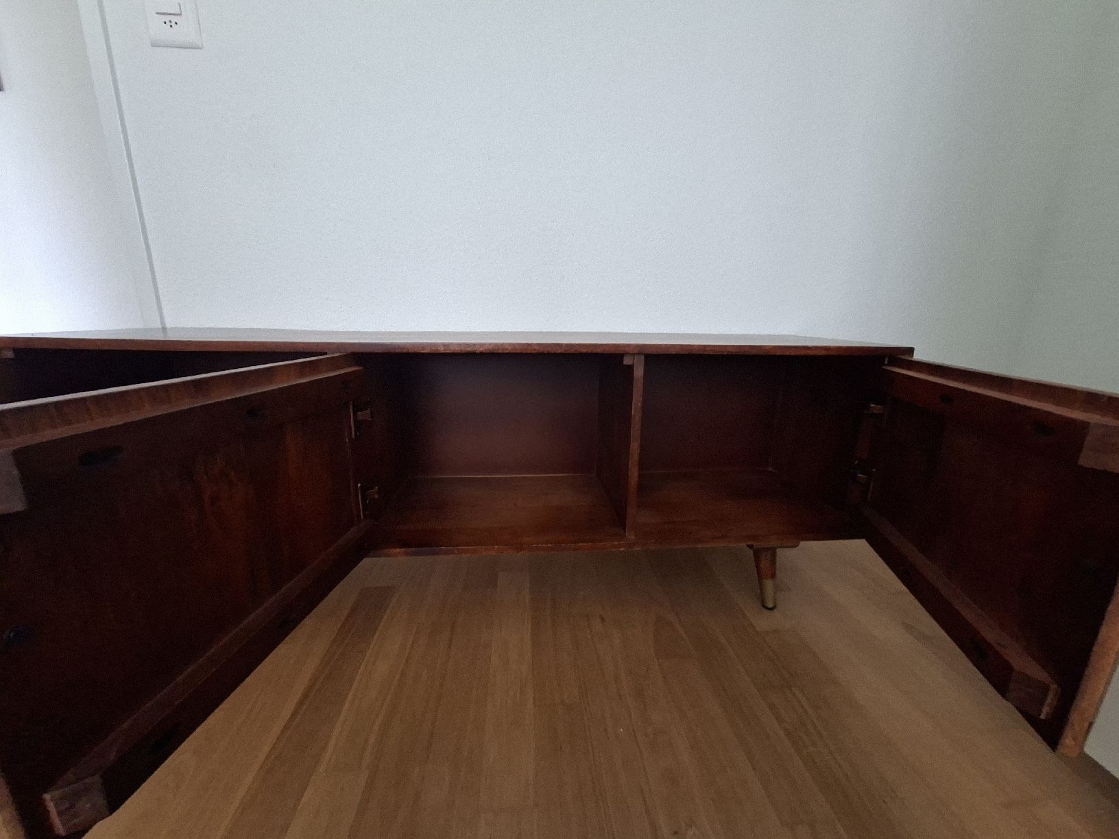 Cassettiere: Kare Design Lowboard Holz mit Muster  – Usato da Emmenbrücke venduto da inVinoVeritas88 4