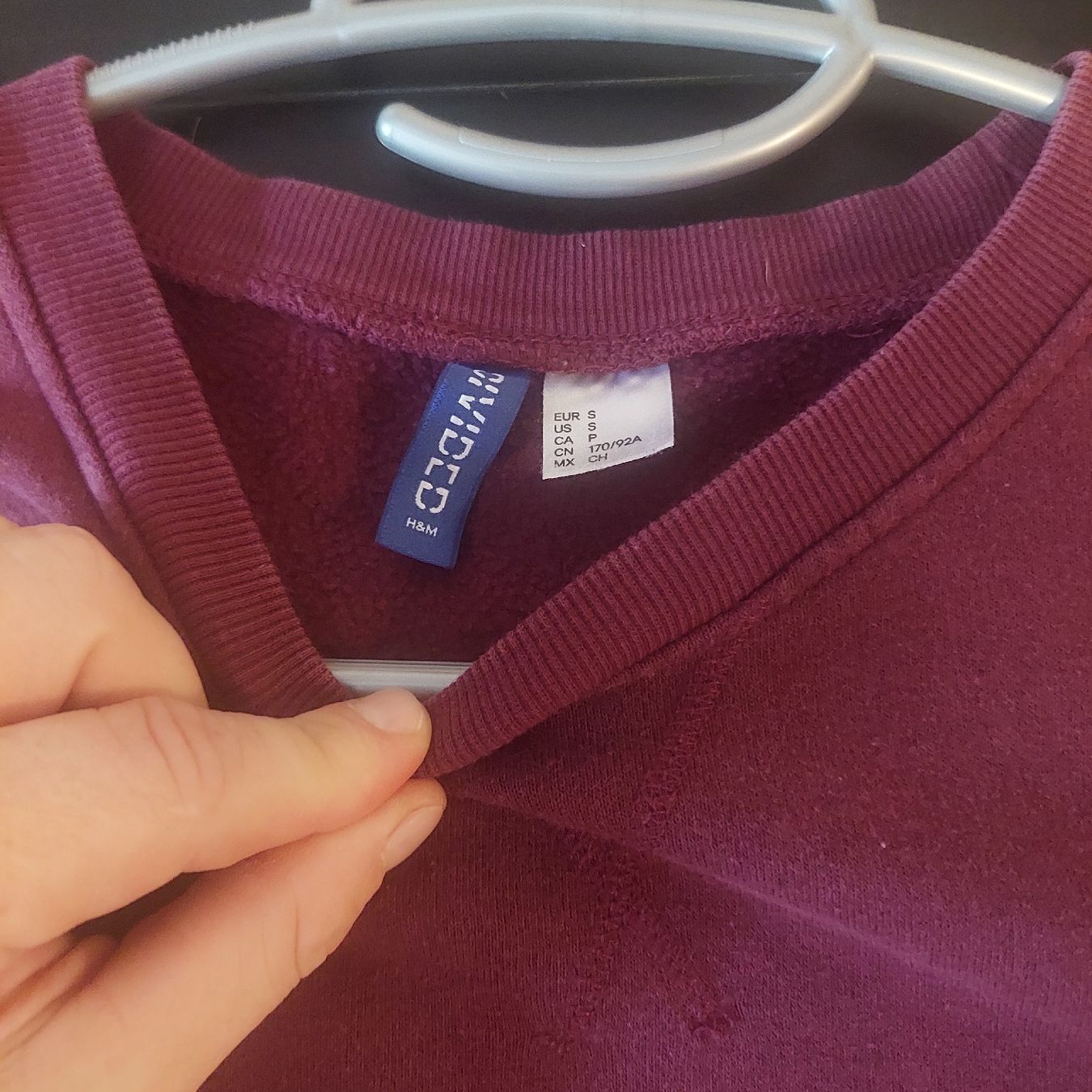 H&M Maglioni & Felpe: Pull bordeaux H&M, taille S comme Neuf – Nuovo (secondo la descrizione) da Martigny venduto da ValentinClosuit 1