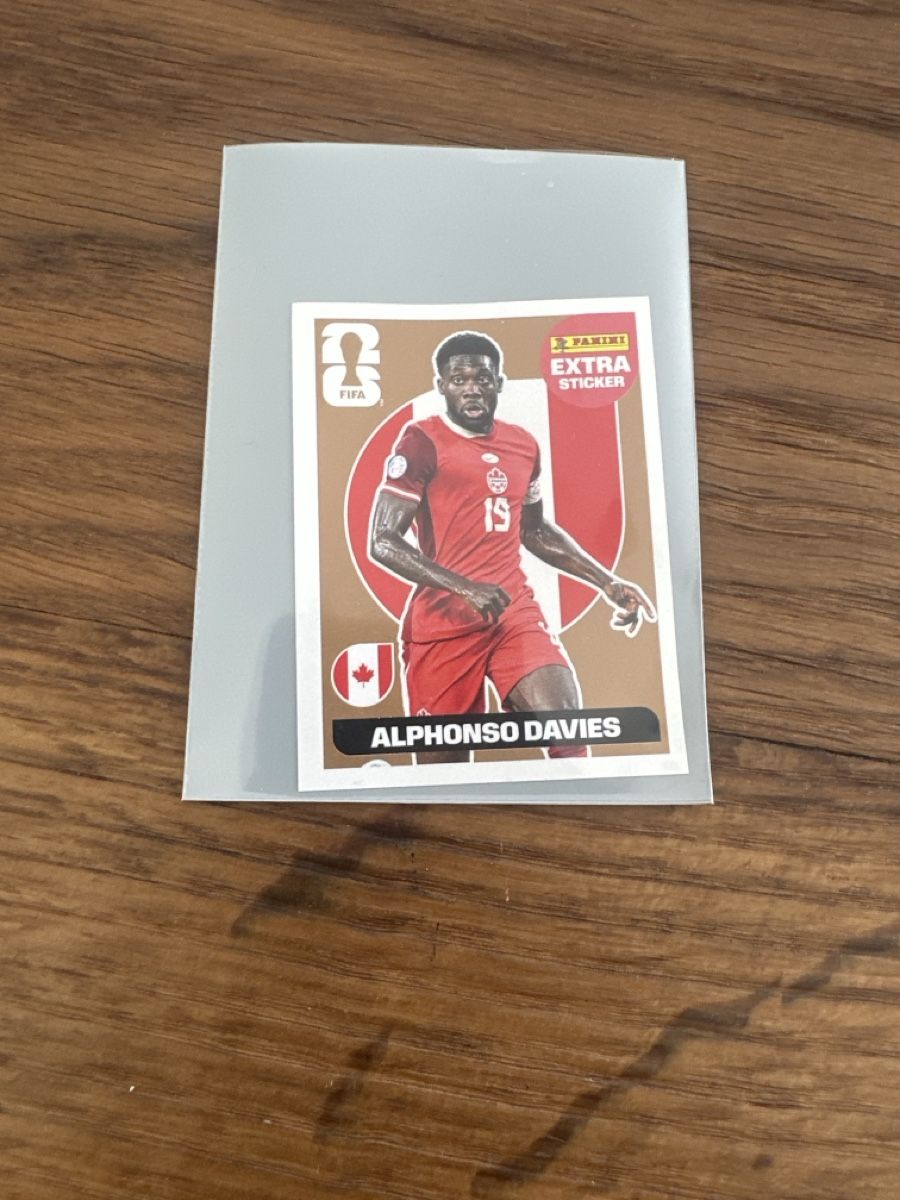 Panini Sammelbilder & Trading cards: Extra Sticker Alphonso Davies Bronze  – Neu (gemäss Beschreibung) aus Wolhusen von Betti92